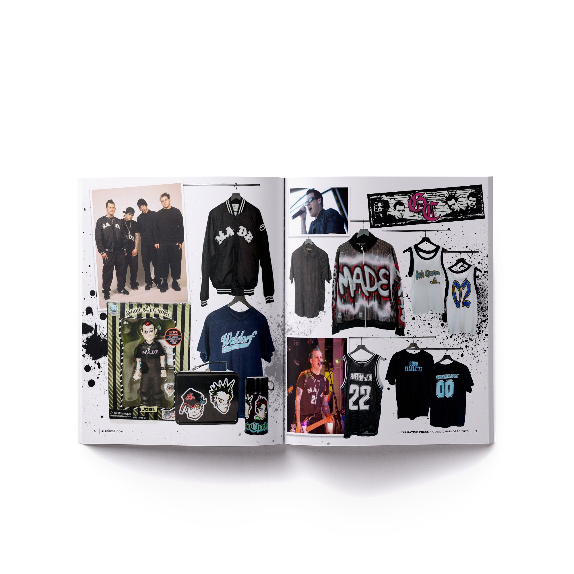 GOOD CHARLOTTE x ALTERNATIVE PRESS SPECIAL COLLECTOR’S EDITION MAGAZINE + ‘MOTEL DU CAP’ LP & 'THE YOUNG AND THE HOPELESS' LP (Exclusive Vinyl)