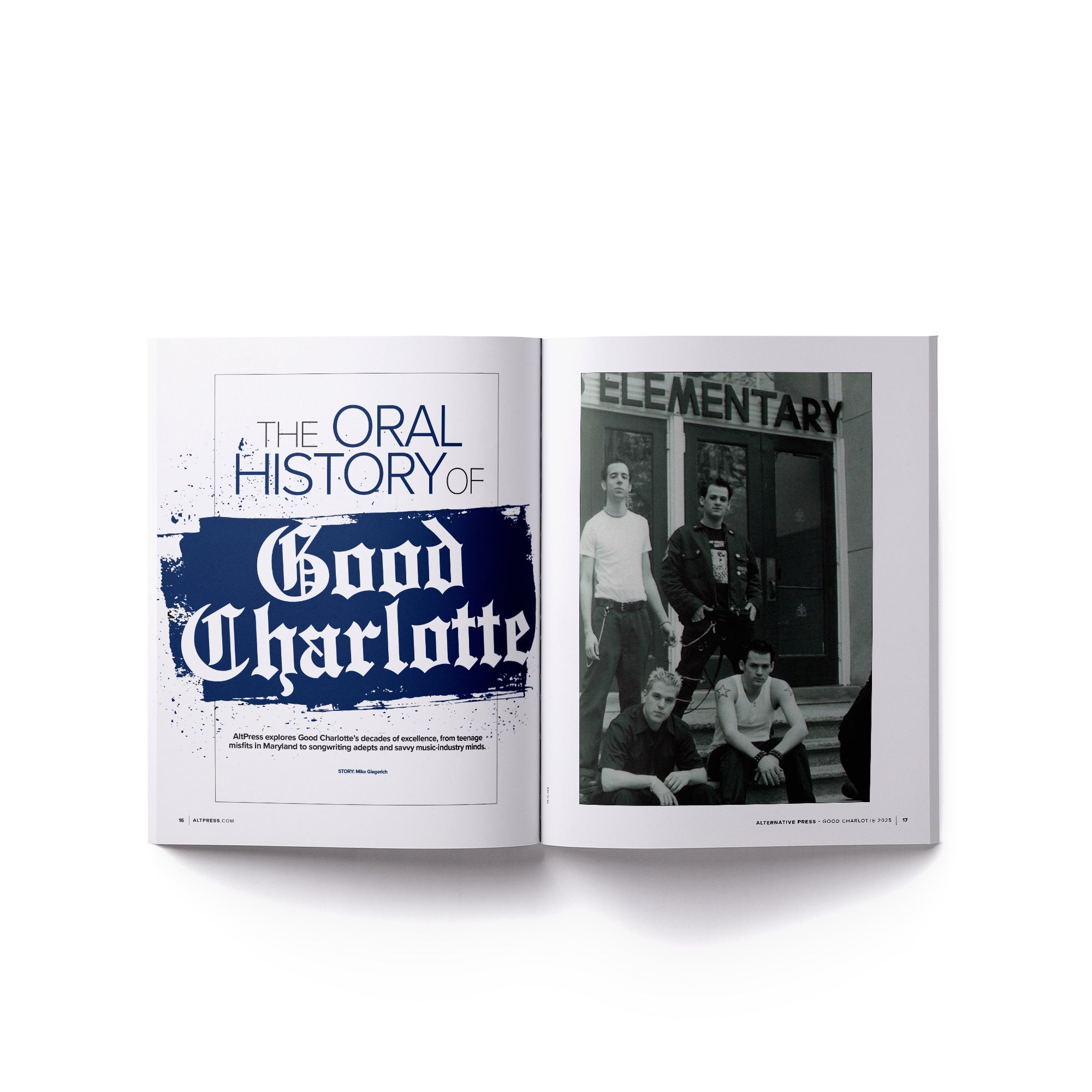 GOOD CHARLOTTE x ALTERNATIVE PRESS SPECIAL COLLECTOR’S EDITION MAGAZINE + ‘MOTEL DU CAP’ LP & 'THE YOUNG AND THE HOPELESS' LP (Exclusive Vinyl)