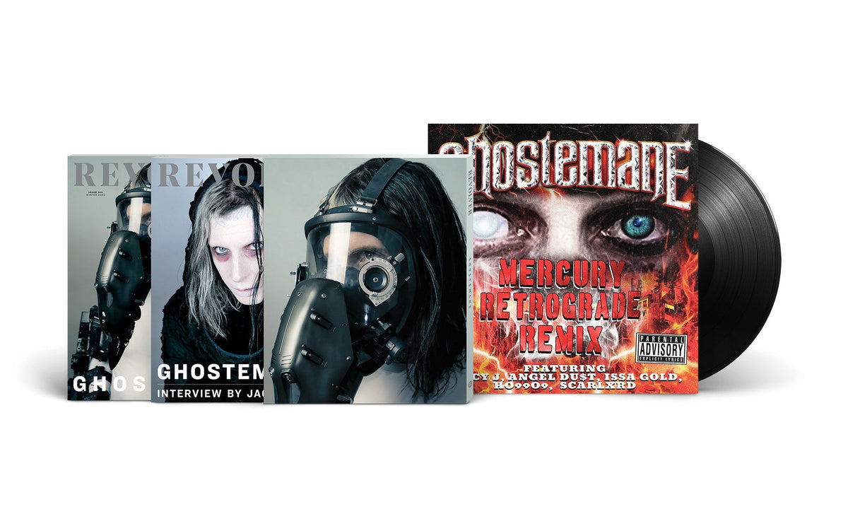 REVOLVER WINTER 2020 ISSUE SLIPCASE & FEATURING GHOSTEMANE "MERCURY RETROGRADE" REMIX 12" - ONLY 333 AVAILABLE