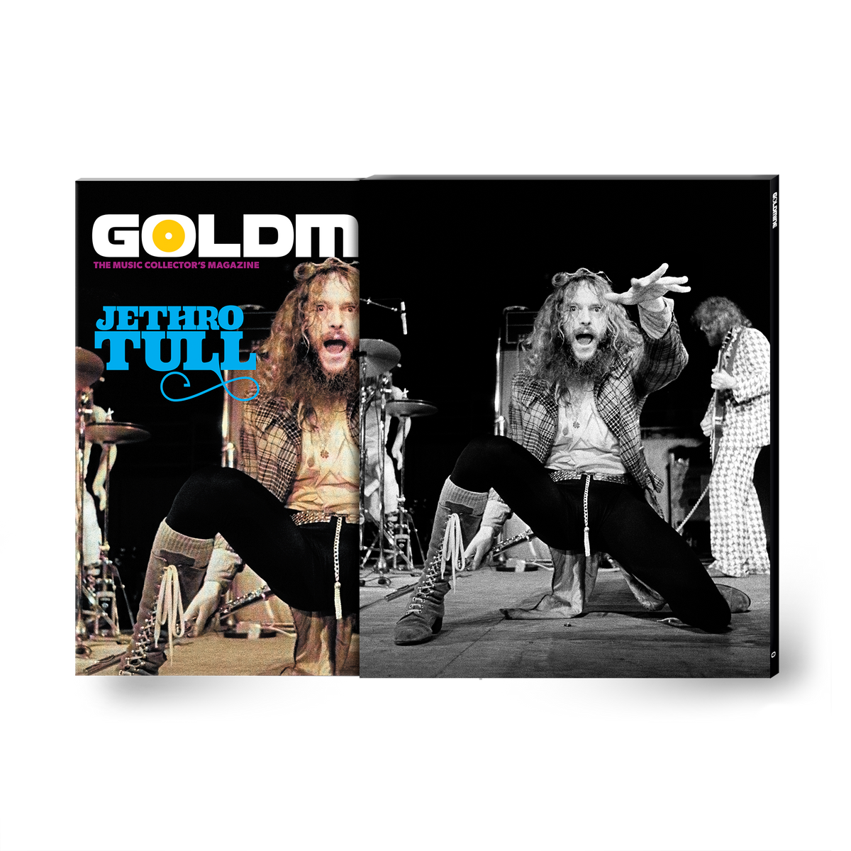 GOLDMINE MAGAZINE: SUMMER 2023 ISSUE ALT COVER FEATURING JETHRO TULL – HAND-NUMBERED SLIPCASE + 8"x10" PHOTO PRINT