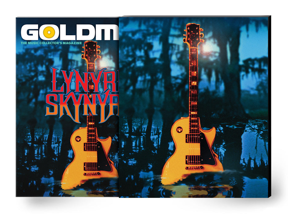 GOLDMINE MAGAZINE: FALL 2023 ISSUE ALT COVER FEATURING LYNYRD SKYNYRD - HAND-NUMBERED SLIPCASE + 8"x 8" ALBUM COVER HIGH QUALITY ART PRINT HAND-SIGNED BY IOANNIS