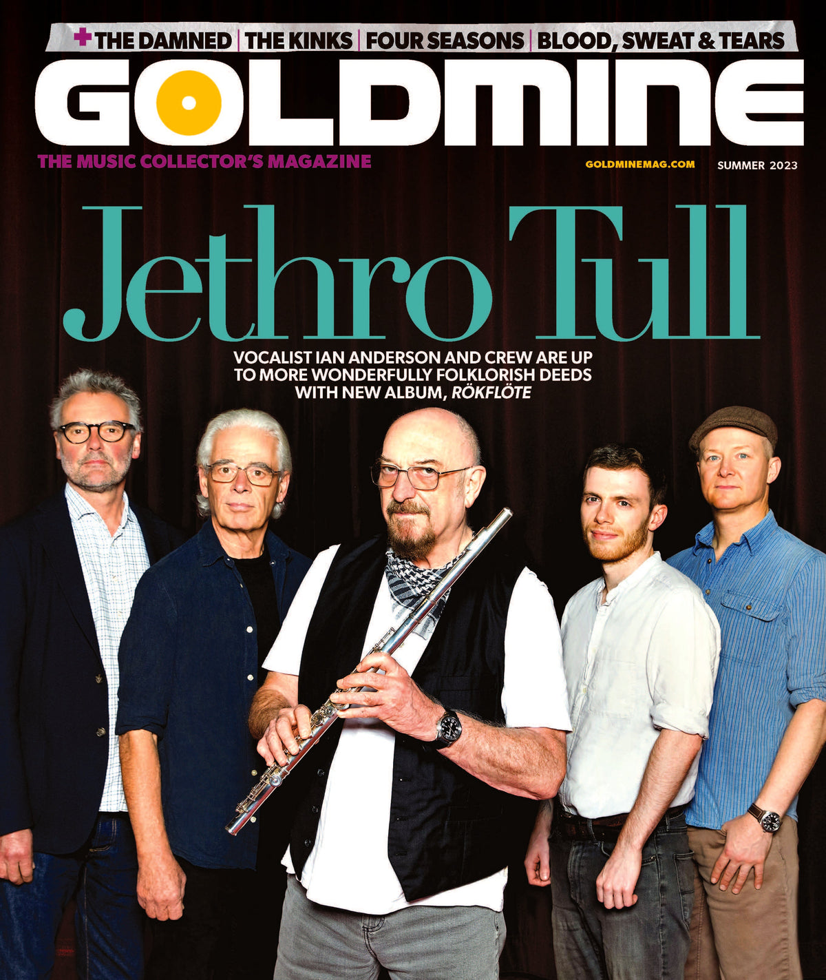 GOLDMINE MAGAZINE: SUMMER 2023 ISSUE FEATURING JETHRO TULL