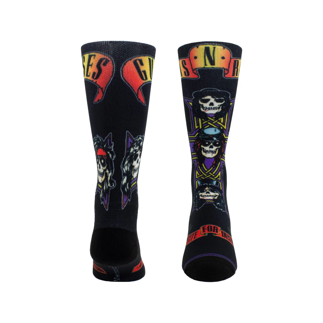 GUNS N' ROSES 'APPETITE FOR DESTRUCTION' CREW SOCKS
