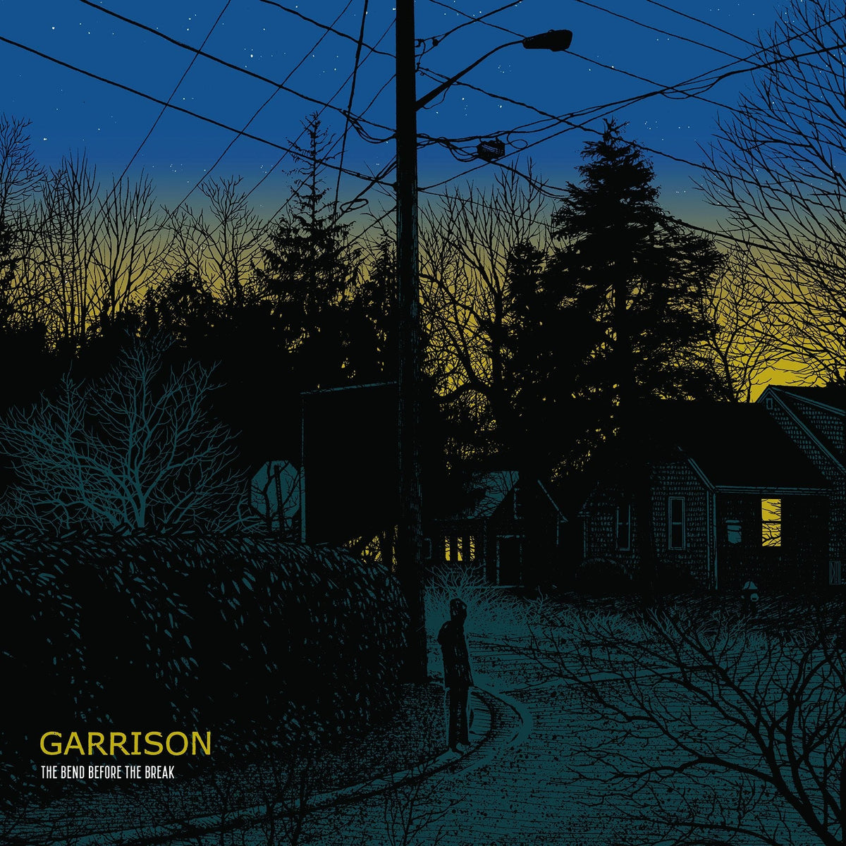 GARRISON 'THE BEND BEFORE THE BREAK' LP (Limited Edition Harlow Vinyl' Only 100 Made)