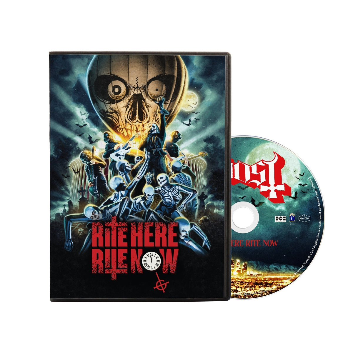 GHOST'RITE HERE RITE NOW' BLU-RAY DISC