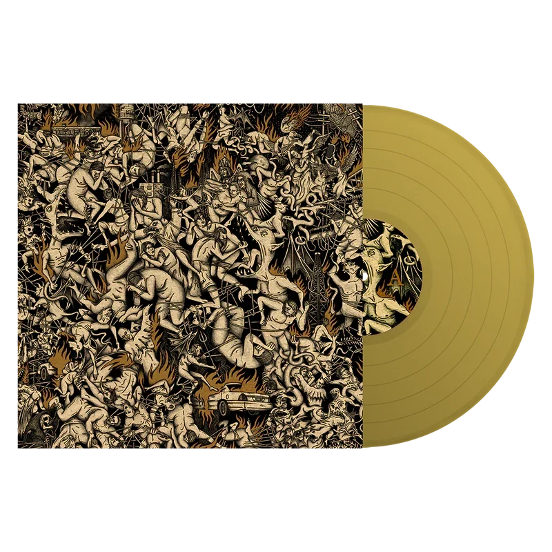GREET DEATH 'NEW HELL' LP (Gold Vinyl)