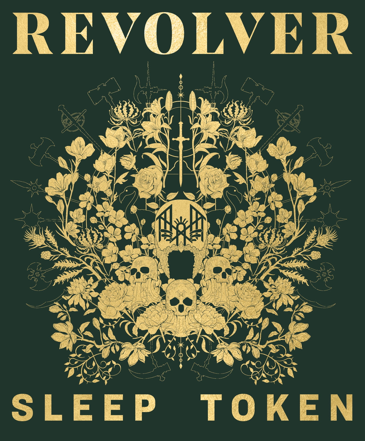 SLEEP TOKEN x REVOLVER ' "HOUSE VERIDIAN" & "FEATHERED HOST" SUMMER 2025 ISSUES IN NUMBER MATCHED SLIPCASES