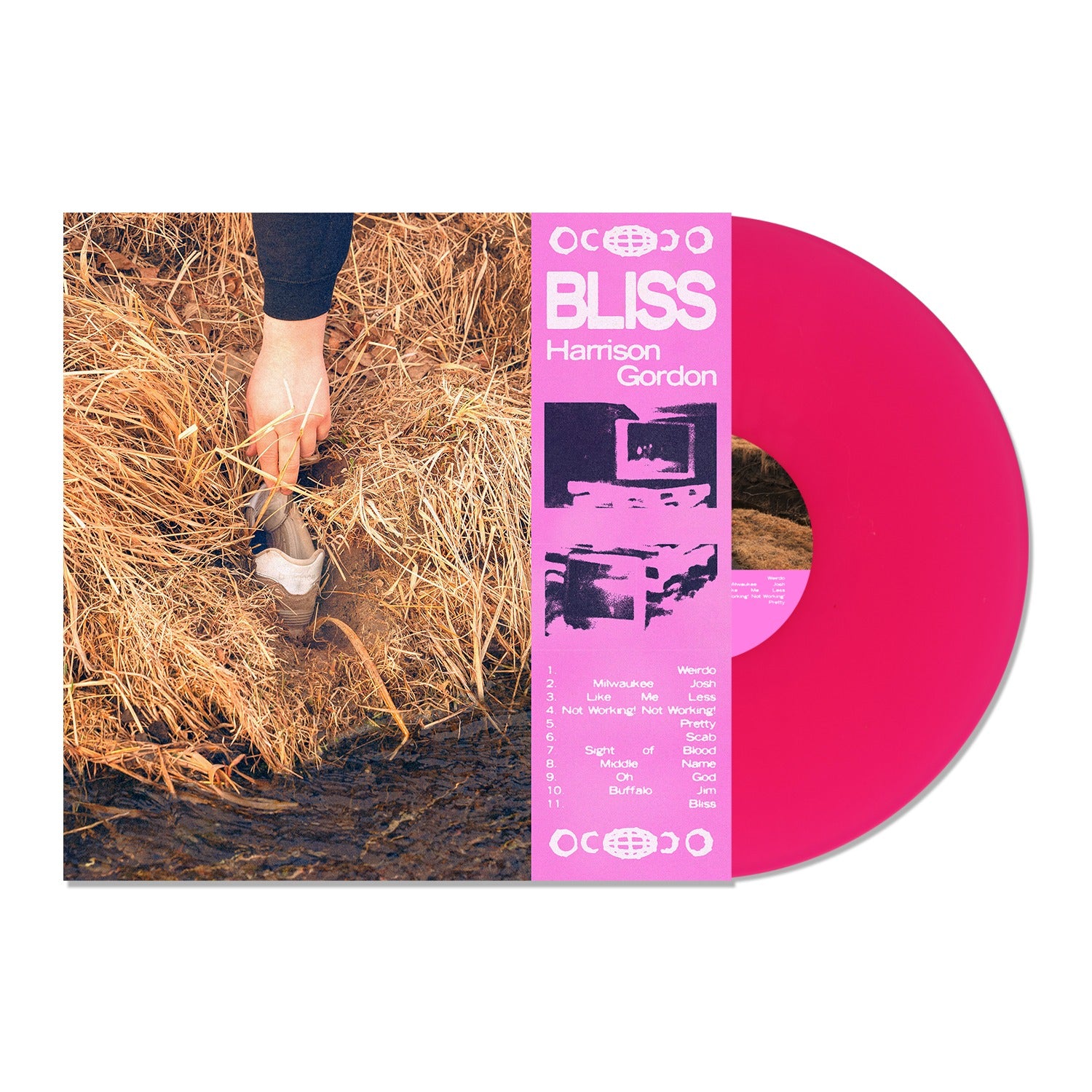 HARRISON GORDON ‘BLISS’ LP (Neon Magenta Vinyl)