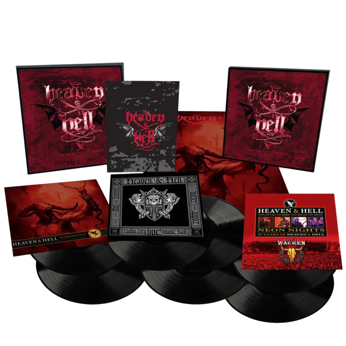 HEAVEN & HELL 'BREAKING OUT OF HEAVEN: 2007-2009' BOX SET - DELUXE