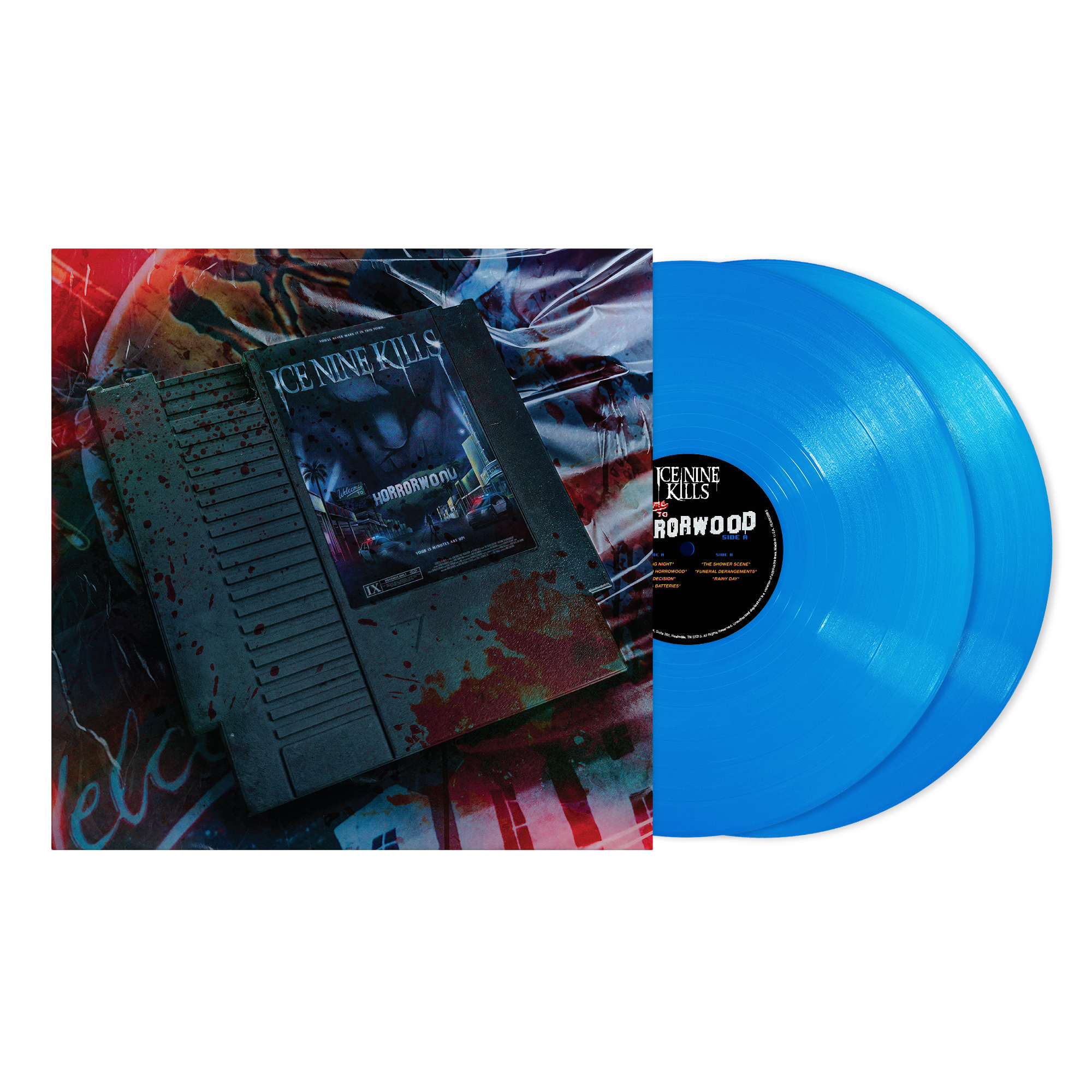 ICE NINE KILLS 'WELCOME TO HORRORWOOD' (9-BIT VERSION) 2LP (Limited Ed