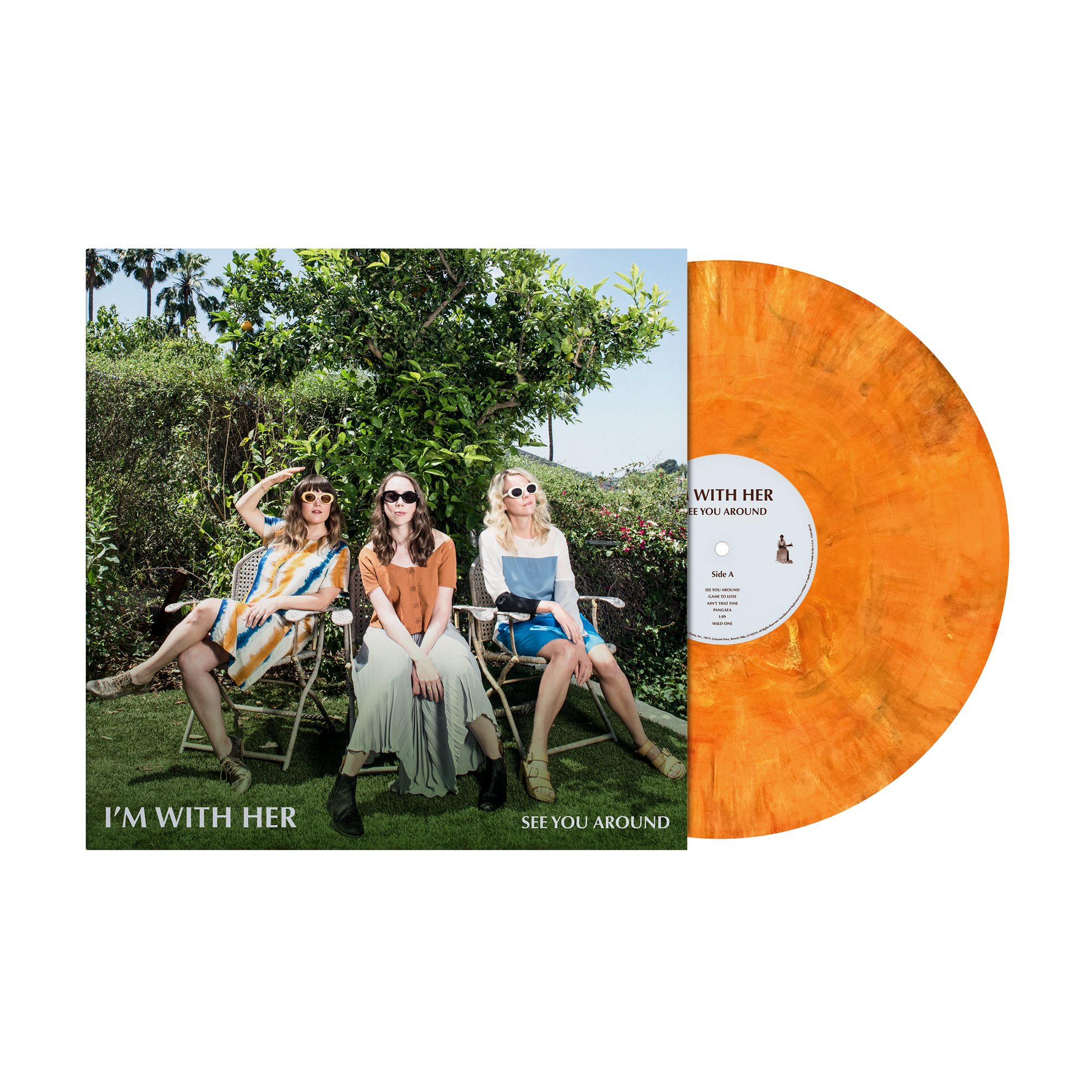 SARAH JAROSZ 'SEE YOU AROUND' LP (Yellow Eco-Mix Vinyl)