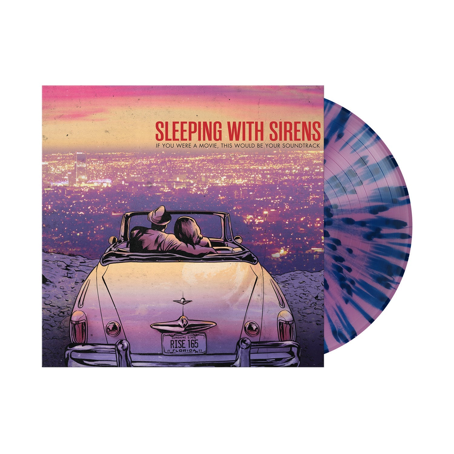 SLEEPING WITH SIRENS 'IF YOU WERE A MOVIE, THIS WOULD BE YOUR SOUNDTRACK' EP (Purple/Blue Splatter Vinyl)