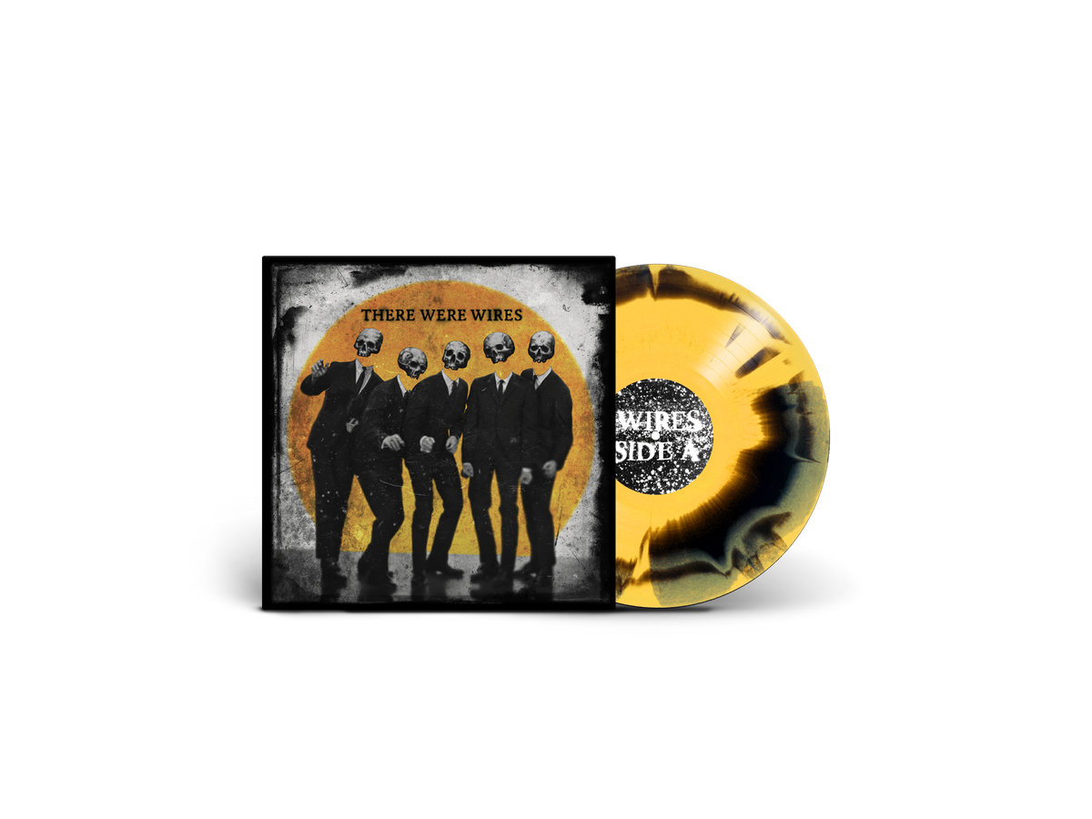 THERE WERE WIRES 'THERE WERE WIRES' LP (Yellow & Black Moon Vinyl)