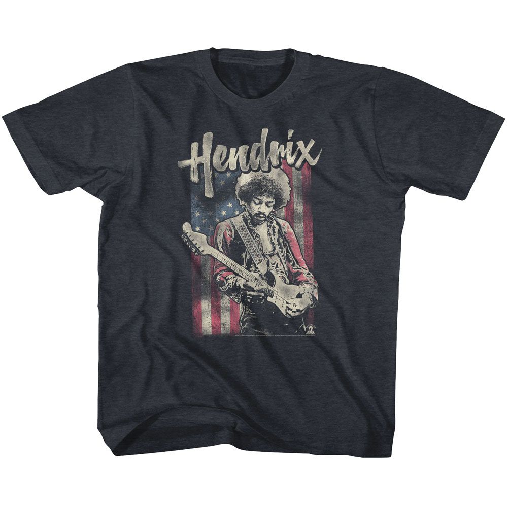JIMI HENDRIX - FLAG HENDRIX TODDLER SHIRT