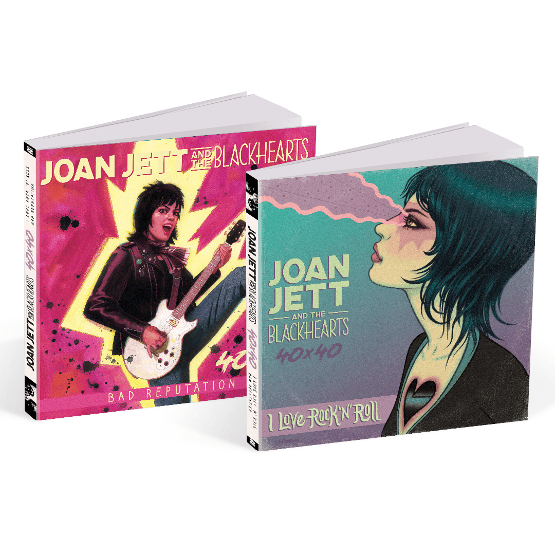 JOAN JETT & THE BLACKHEARTS: BAD REPUTATION / I LOVE ROCK 'N' ROLL BOOK