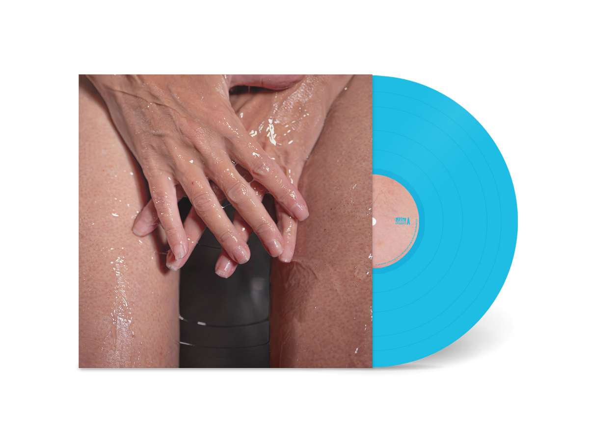 PEACHES 'NO LUBE SO RUDE' LP (Electric Blue Vinyl)