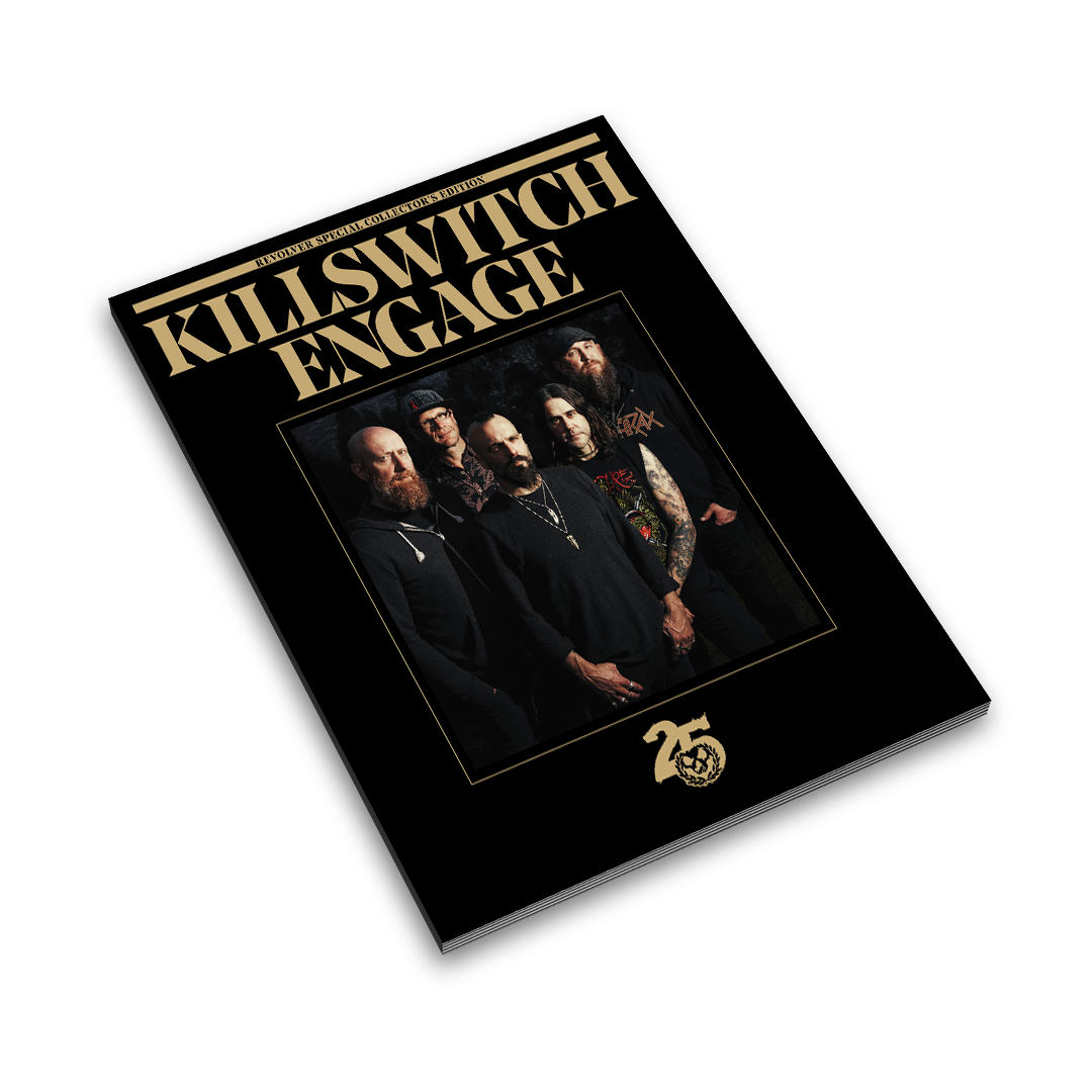 KILLSWITCH ENGAGE'ALIVE OR JUST BREATHING' LP (Limited Edition ' Only 500 Made, Lemon Ice Cream Vinyl) + "BAND COVER" SPECIAL COLLECTOR'S EDITION DELUXE MAGAZINE