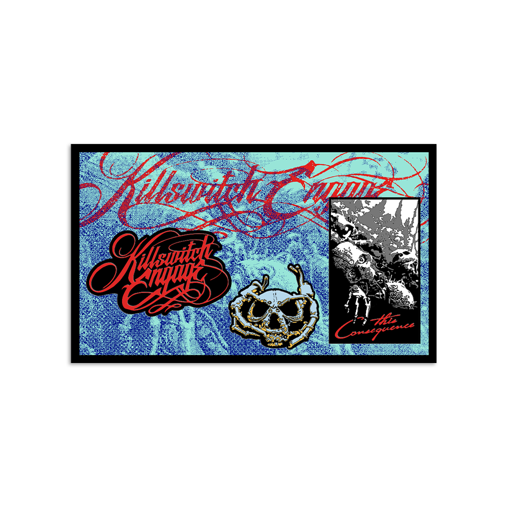 KILLSWITCH ENGAGE'THIS CONSEQUENCE' LP - EXCLUSIVE - LTD. 500 - ENGULFING MOSS + REVOLVER WINTER 2024 ISSUE & ENAMEL PIN SET