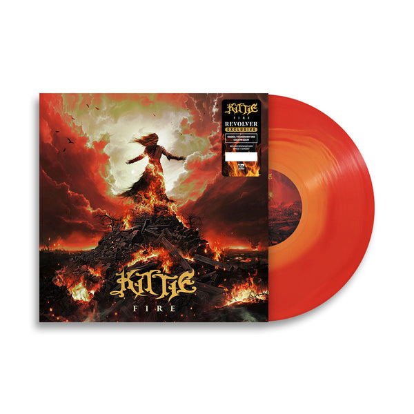 KITTIE ‘FIRE’ LP (Limited Edition – Only 400 Made, Orange In Red Vinyl)
