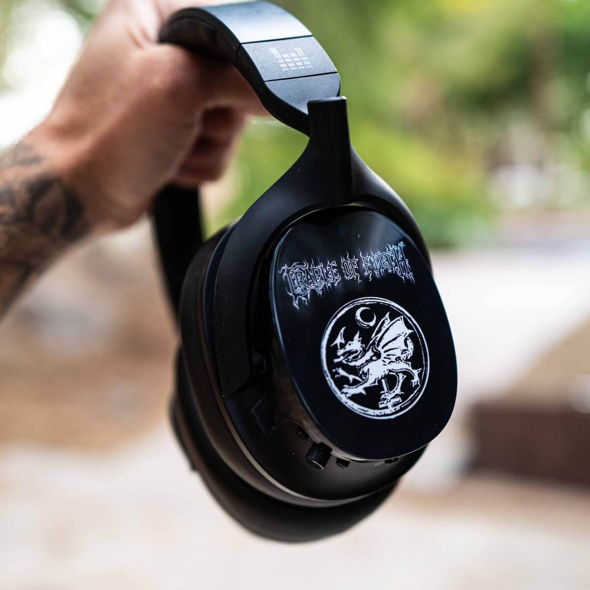 CRADLE OF FILTH 'ORDER OF THE DRAGON' HEADPHONES