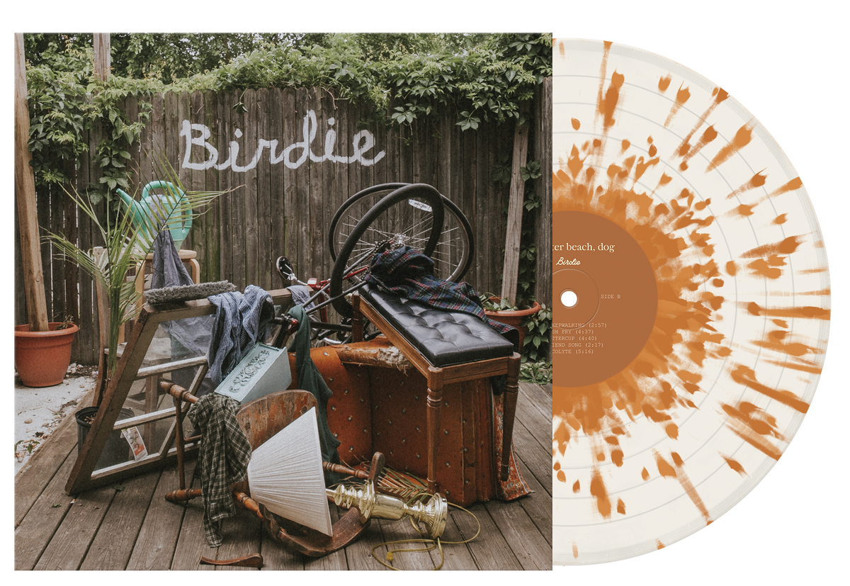 SLAUGHTER BEACH, DOG 'BIRDIE' LP' ONLY 100 MADE (Limited Edition Cloudy Clear w/ Heavy Orange Splatter Vinyl)