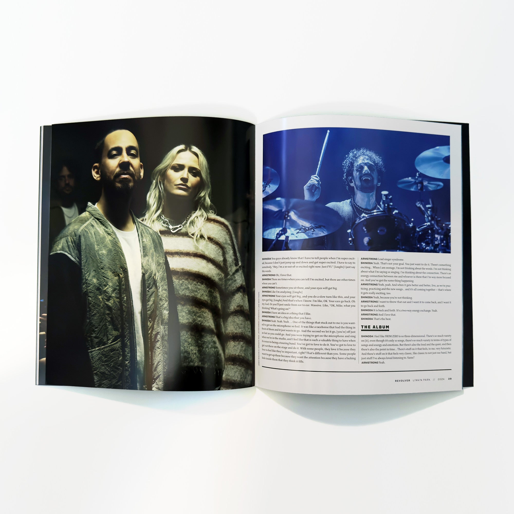 LINKIN PARK 'FROM ZERO' LP (Deluxe Edition) + LINKIN PARK SPECIAL EDITION MAGAZINE