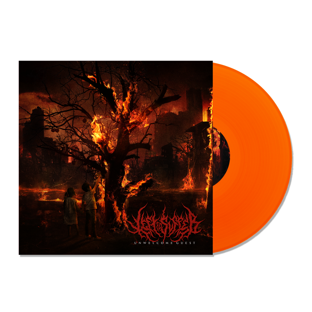 LEFT TO SUFFER'UNWELCOME GUEST' LP (Orange Vinyl)