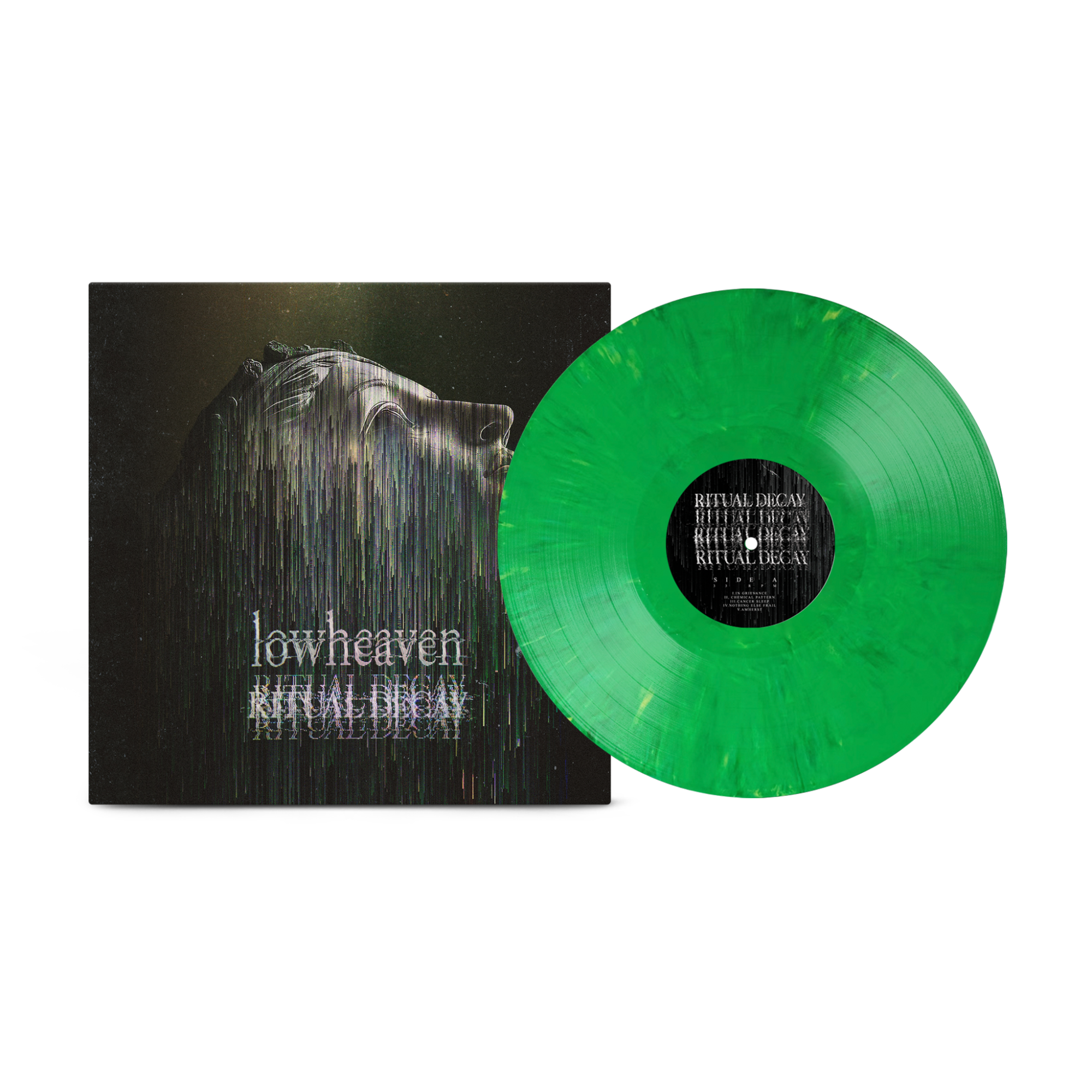 LOWHEAVEN 'RITUAL DECAY' LP (Jade Eco Mix Vinyl)