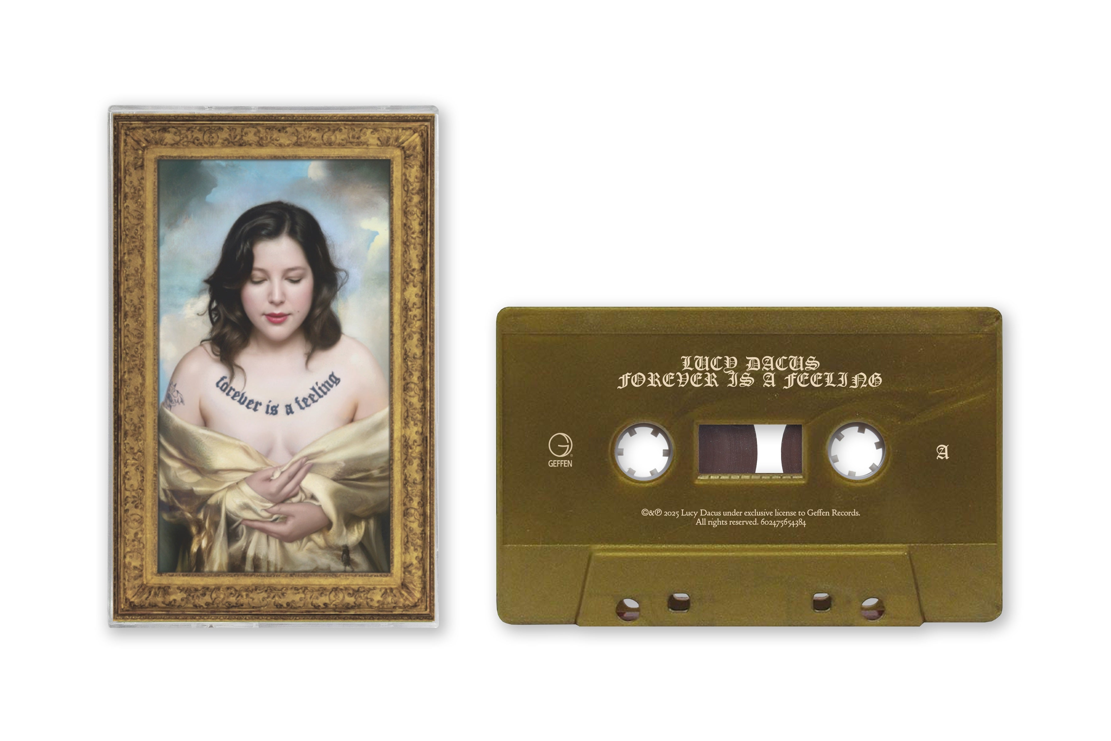 LUCY DACUS 'FOREVER IS A FEELING' CASSETTE (Gold)