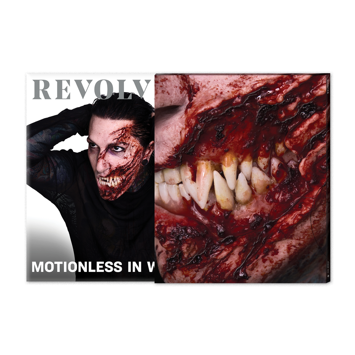 MOTIONLESS IN WHITE x REVOLVER ' SUMMER 2026 ALT COVER ISSUE IN NUMBERED SLIPCASE + EXCLUSIVE SLIPMAT