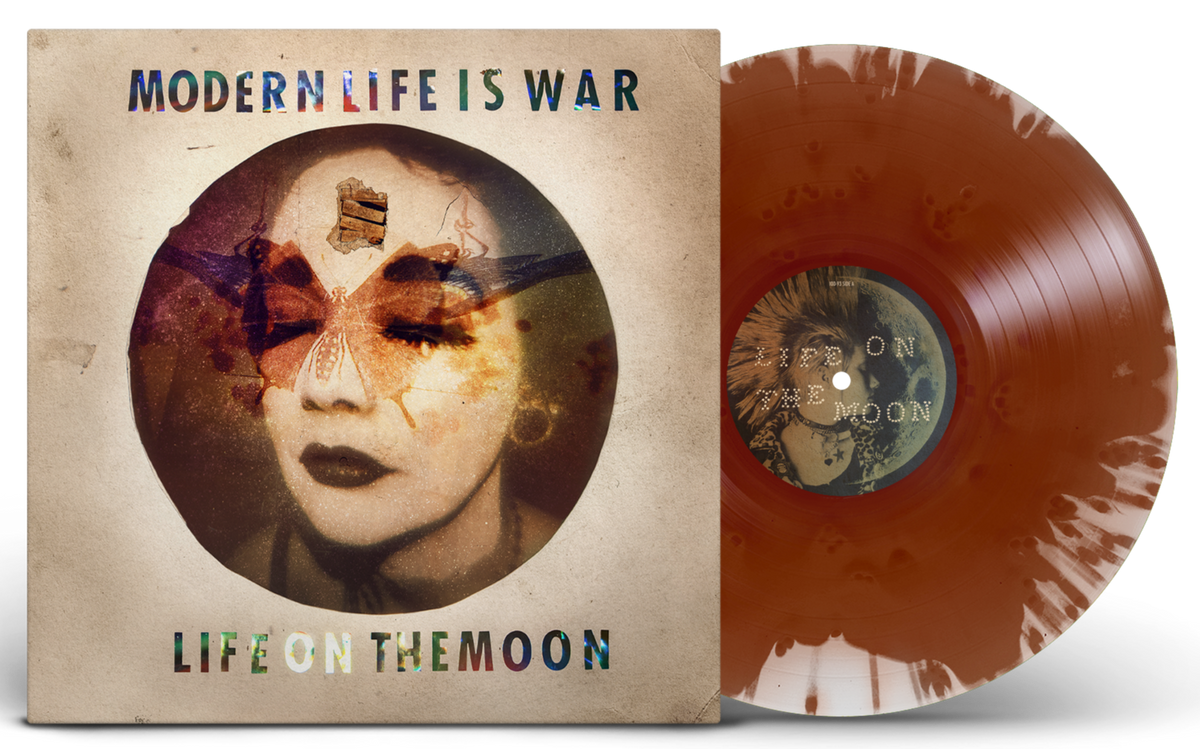 MODERN LIFE IS WAR'LIFE ON THE MOON' LP (Limited Edition ' Only 100 made, Cloudy Earth Vinyl)