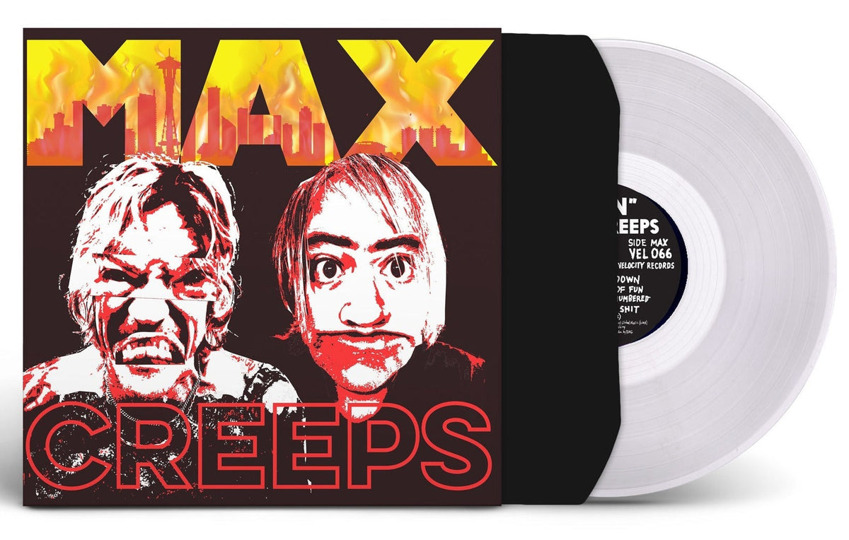 MAX CREEPS 'NEIN' LIMITED EDITION CLEAR LP ' ONLY 300 MADE
