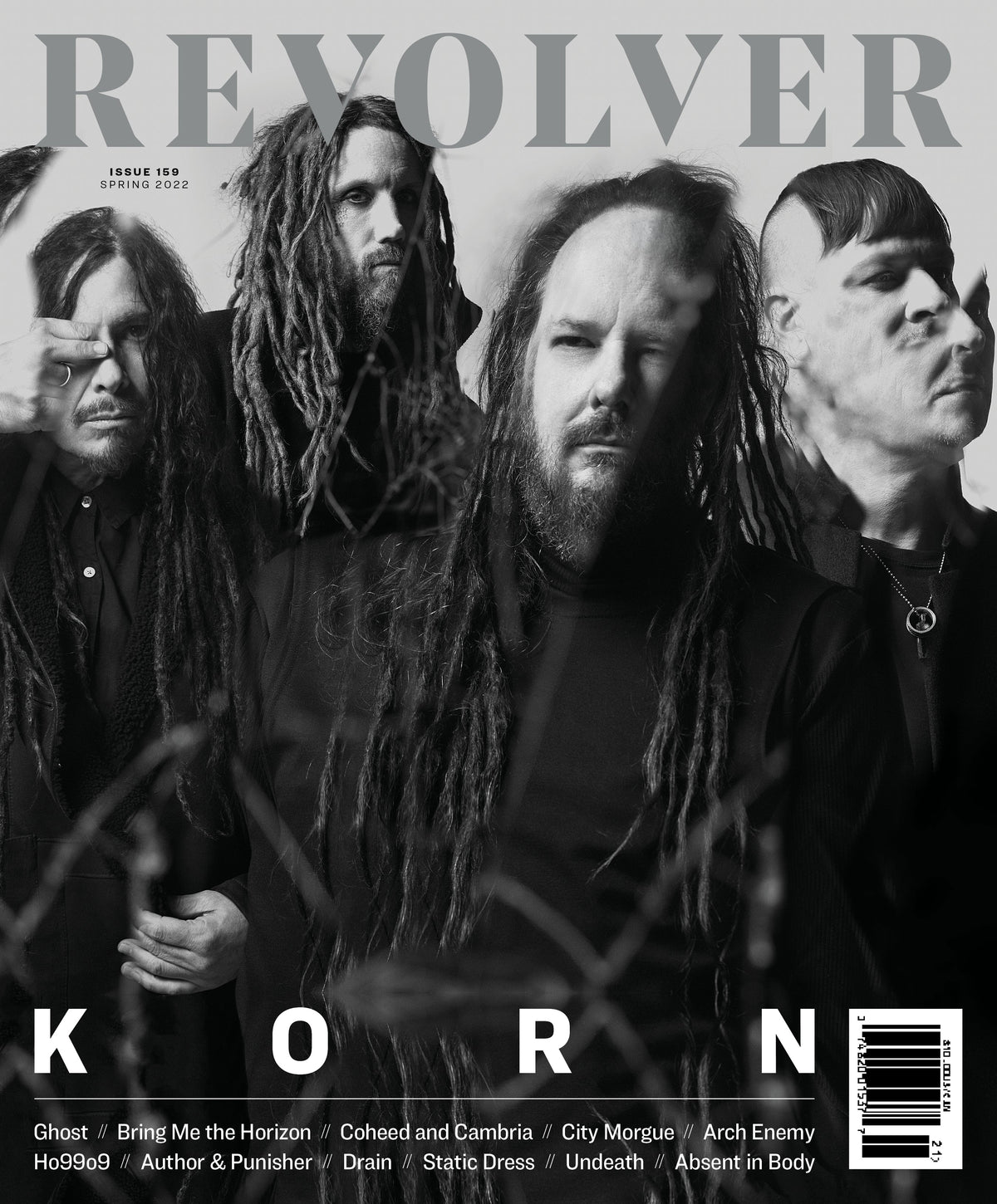 REVOLVER SPRING 2022 ISSUE FEATURING KORN