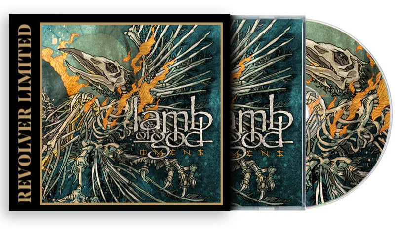 LAMB OF GOD 'OMENS' LIMITED EDITION PICTURE DISC CD ' ONLY 666 MADE