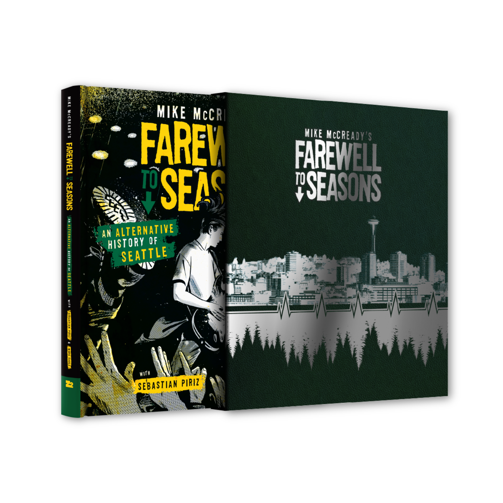 MIKE MCCREADY ‘FAREWELL TO SEASONS’ LP (Exclusive – Limited to 500, "Poltergeist" Vinyl) + 12"x12" DELUXE GRAPHIC NOVEL