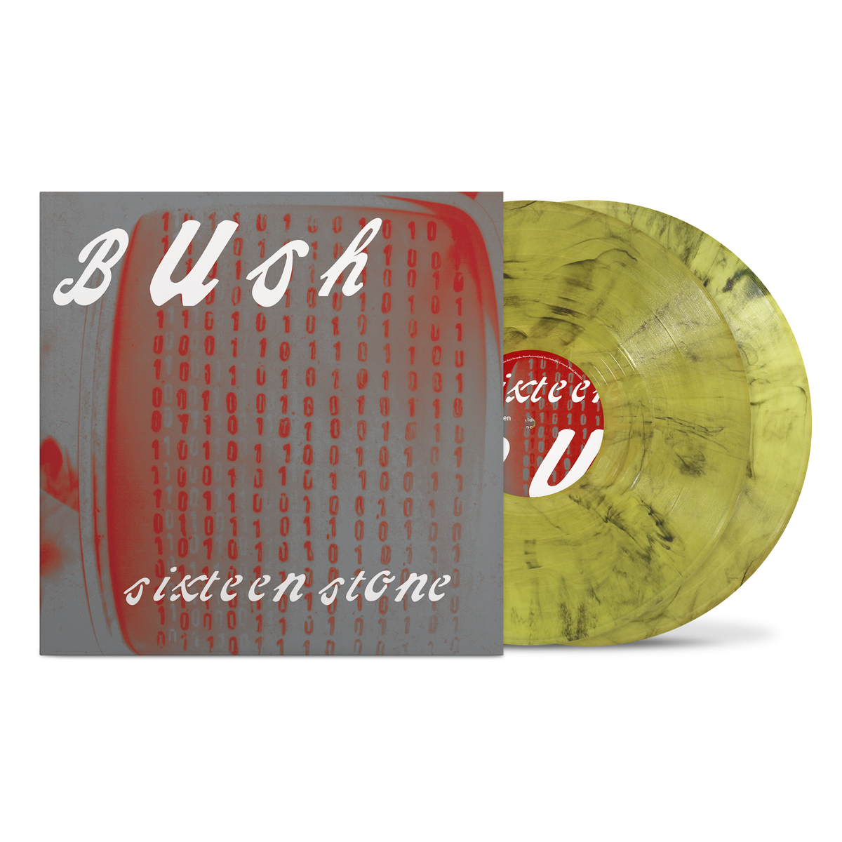 BUSH 'SIXTEEN STONE’ 30TH ANNIVERSARY 2LP (Limited Edition – Only 500 Made, Highlighter Smoke Vinyl)