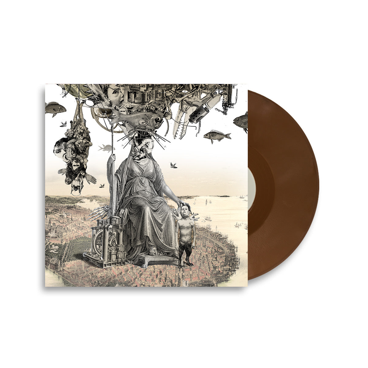 THE NUMBER TWELVE LOOKS LIKE YOU 'MONGREL' LP (Limited Edition ' Only 100 Made, Opaque Brown Vinyl)