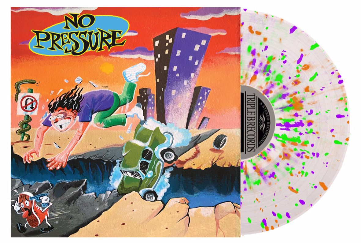 NO PRESSURE (THE STORY SO FAR) S/T LP (LIMITED CLEAR W/ COLOR SPLATTER VINYL) ' ONLY 200 MADE