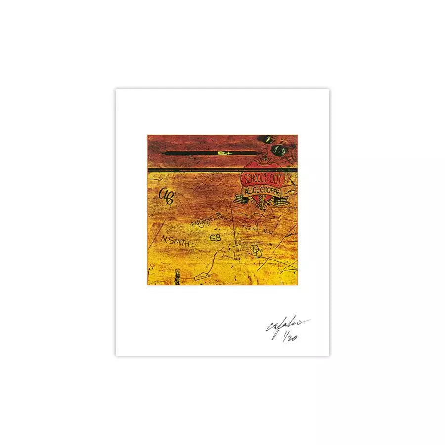 GOLDMINE MAGAZINE: ERNIE CEFALU – FEB/MAR 2023 ALT COVER w/ HAND-NUMBERED SLIPCASE & HAND-SIGNED/NUMBERED ERNIE CEFALU ART PRINT
