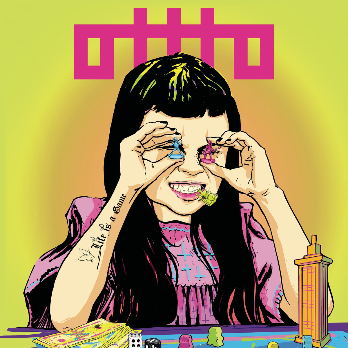 OTTTO 'LIFE IS A GAME' LP (Limited Edition ' Only 300 made, Purple Smoke Vinyl)