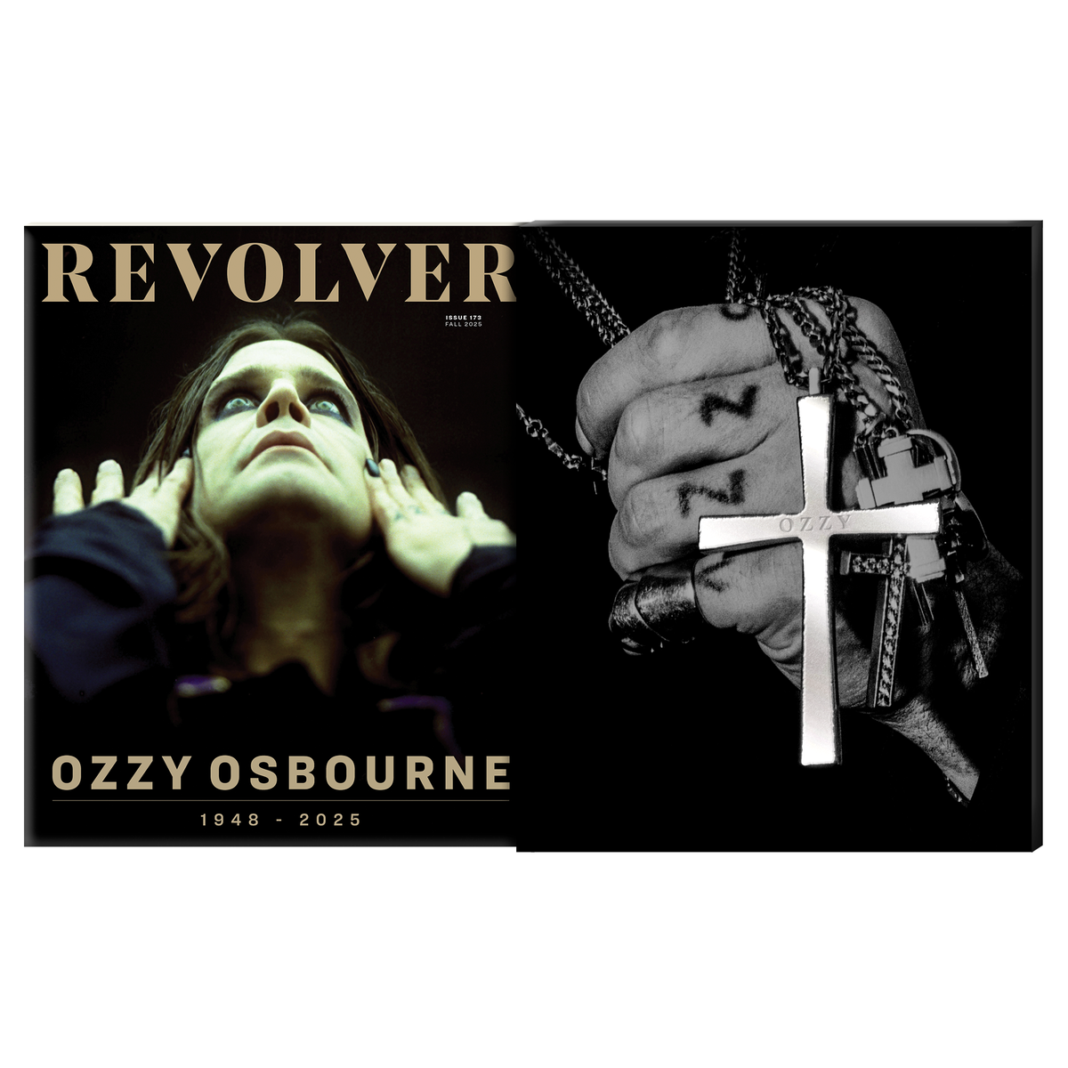 OZZY x REVOLVER ' FALL 2025 ISSUE IN NUMBERED SLIPCASE