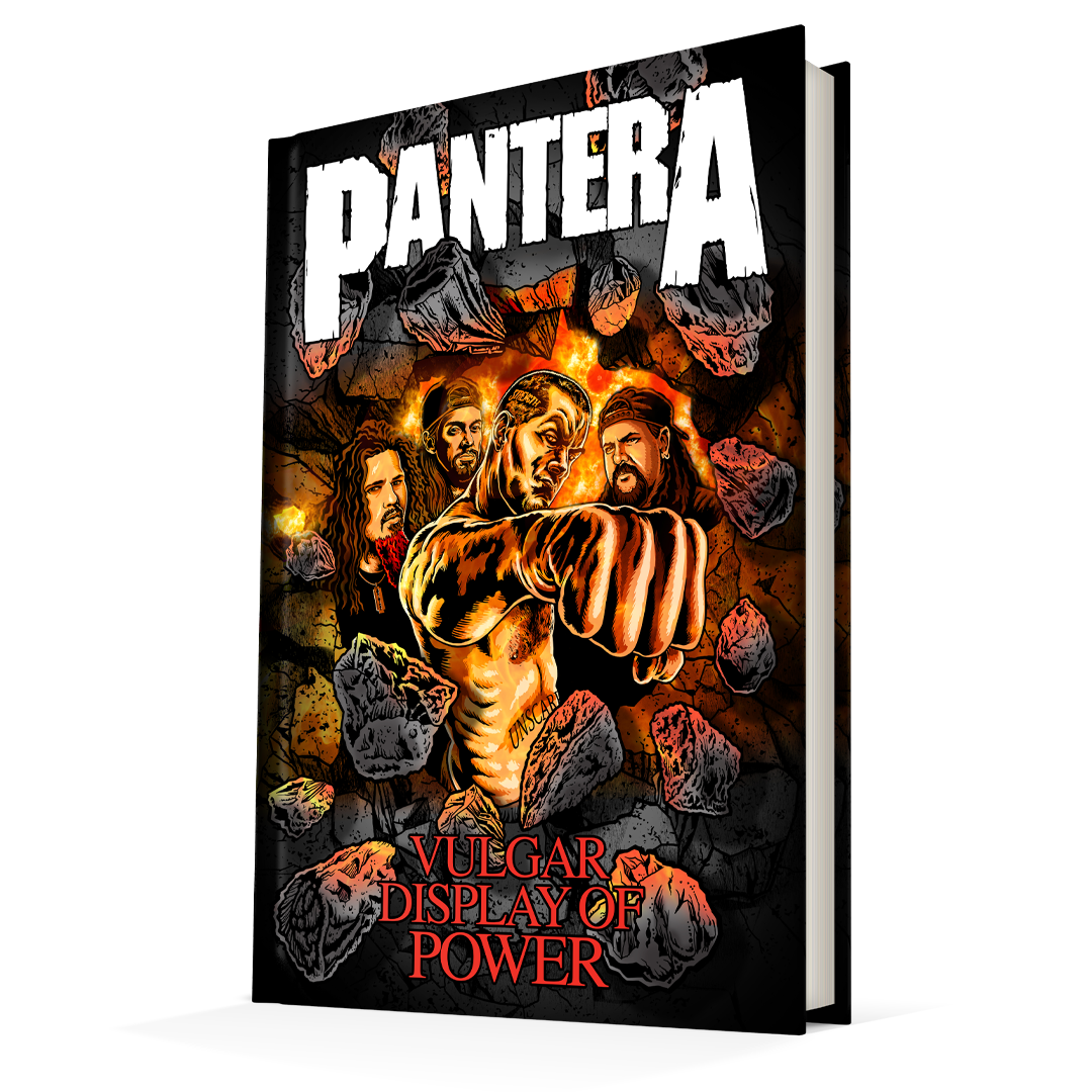 PANTERA: VULGAR DISPLAY OF POWER HARDCOVER GRAPHIC NOVEL ' ONLY 1000 MADE