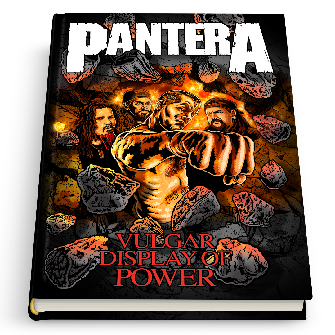 PANTERA: VULGAR DISPLAY OF POWER HARDCOVER GRAPHIC NOVEL ' ONLY 1000 MADE