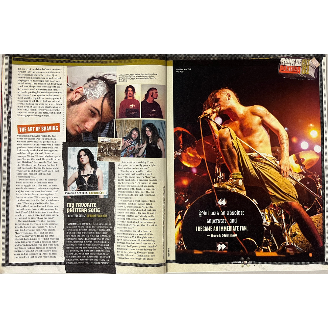 REVOLVER SPECIAL COLLECTOR'S ISSUE (2012) FEATURING PANTERA