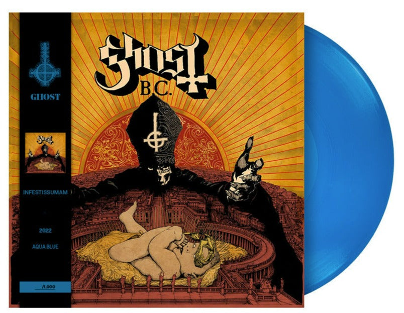 GHOST 'INFESTISSUMAM' ' AQUA BLUE LP + GHOST x REVOLVER SPECIAL COLLECTOR'S EDITION