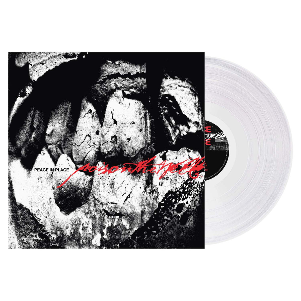 POISON THE WELL'PEACE IN PLACE' LP (Ultra Clear Vinyl)