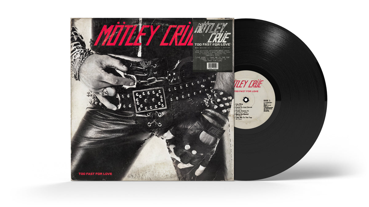 MOTLEY CRUE ‘TOO FAST FOR LOVE’ 45TH ANNIVERSARY DELUXE BOX SET