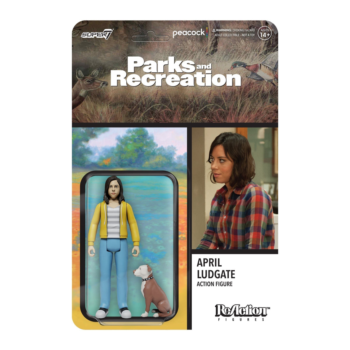 PARKS AND RECREATION REACTION WAVE 1 - APRIL LUDGATE ACTION FIGURE