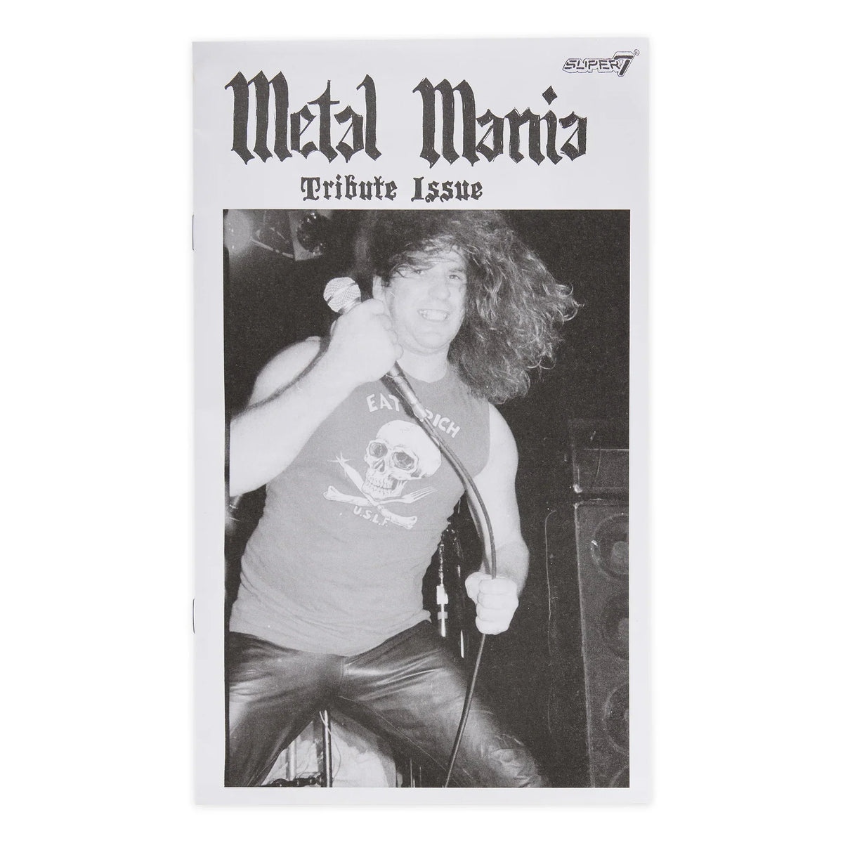 EXODUS PAUL BALOFF REACTION FIGURE- METAL MANIA FANZINE BUNDLE