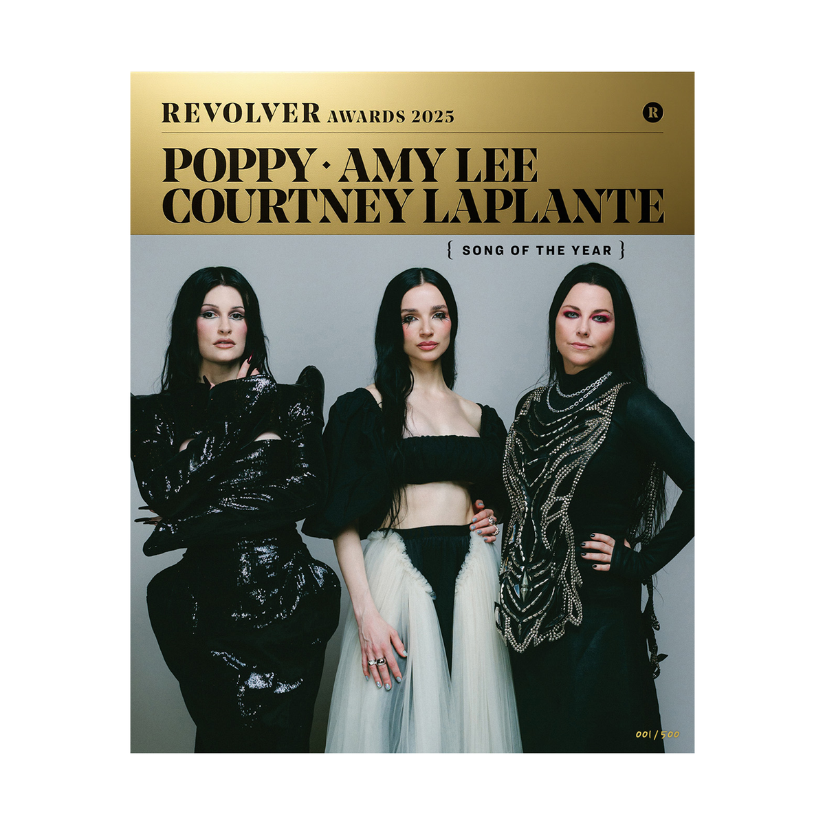 REVOLVER AWARDS 2025 COLLECTOR'S ISSUE 'SONG OF THE YEAR' COVER POSTER